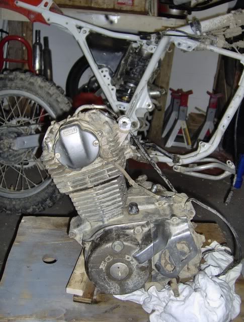 Honda xr200 engine rebuild