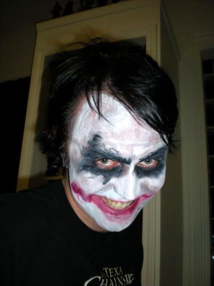 joker with no makeup. What a joker eh? Without those