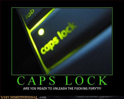 caps lock demotivator