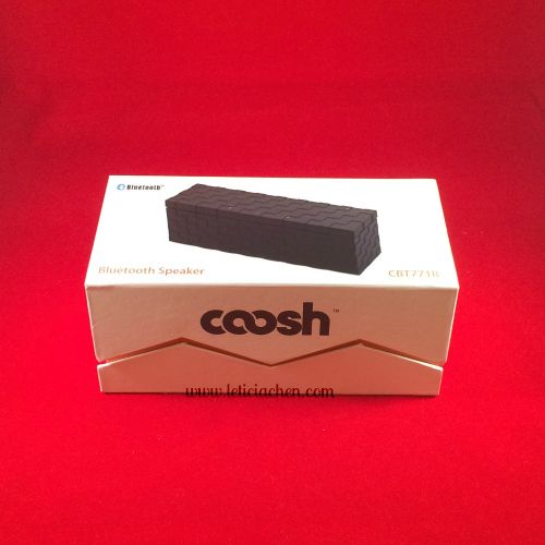 Review ~ Coosh Bluetooth Speaker