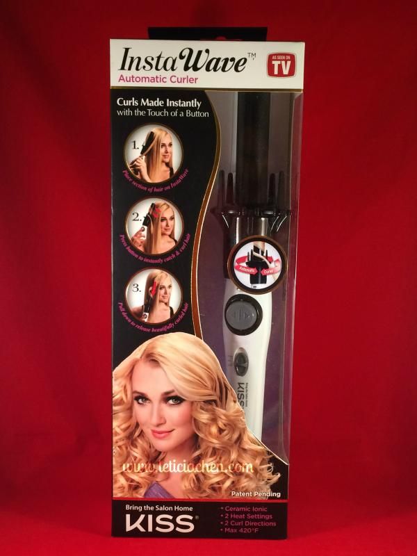 Review  ~ Kiss InstaWave Automatic Curler
