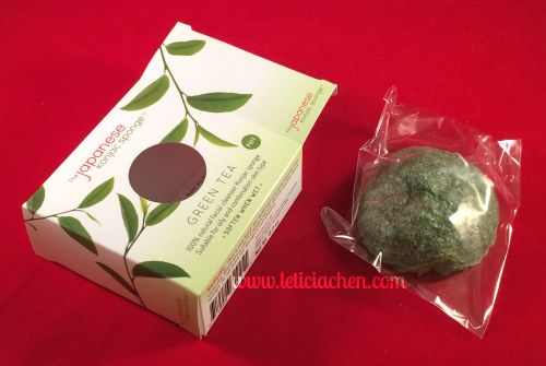 Review ~ Konjac Sponge - Green Tea Natural Facial Cleanser 