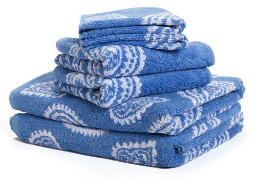 Review ~ Paisley 100% Cotton 6-Piece Towel Set