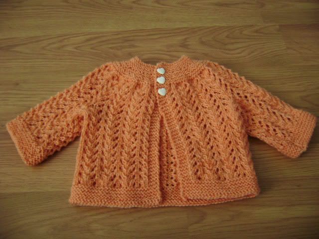 Baby Sweater on Two Needles