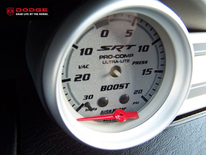 Too much boost = broken boost gauge needle Dodge SRT Forum