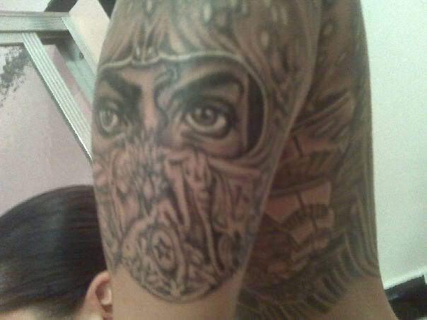 michael jackson tattoo. Re: Michael Jackson Tattoo. Wanted to show everyone my MJ tat that I got