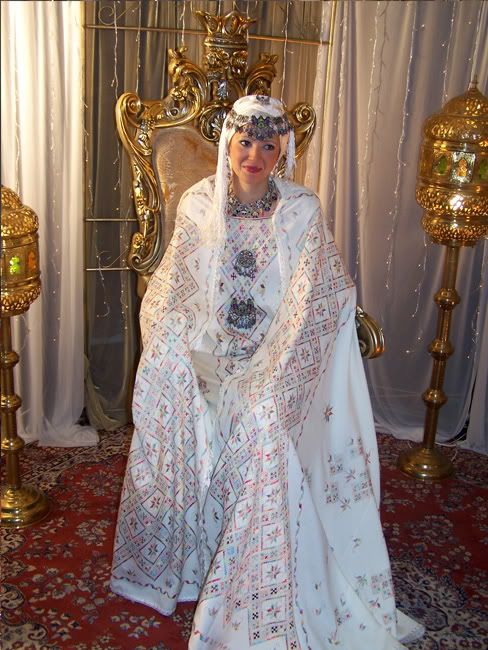Algerian traditional wedding dress