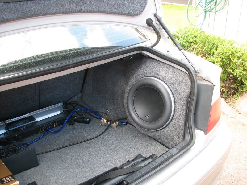 Bmw e46 bsw subwoofer #4
