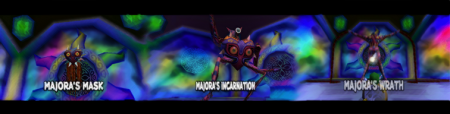 Majora's Mask, Masjora's Incarnation, and Majora's Wrath