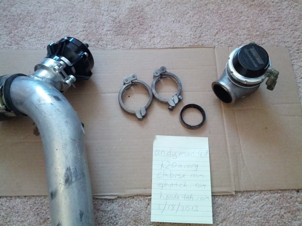 Precision 6262, Tial BOV, Turbosmart Wastegate, Oil lines, Intercooler
