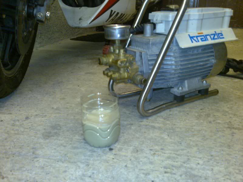 Kranzle oil change Detailing World Forum