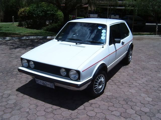 a 2door Mk1 golf 1984 year younger than me hehe