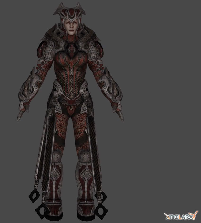 Gears of War 3 model (FEMALE)