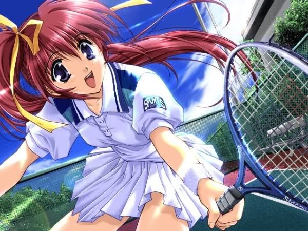 animegirlplayintennis.jpg tennis image by BlOnDiEgUrL79