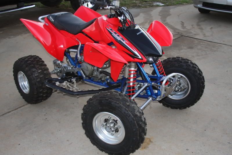 07 Honda trx450r footpeg #2