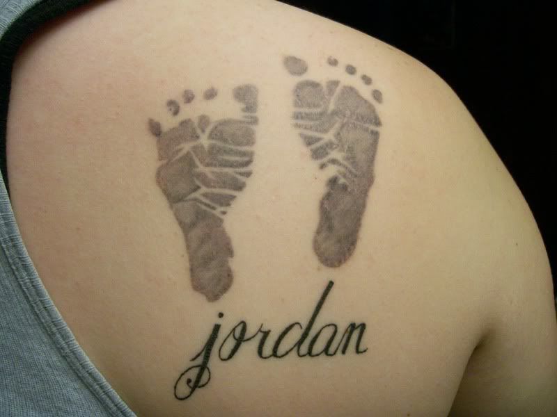 baby footprints tattoo. Biometrics Baby croc printable