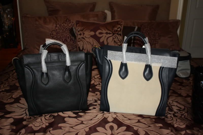 celine cabas tote bag price - CELINE Luggage Tote - mini, small and medium together? - PurseForum