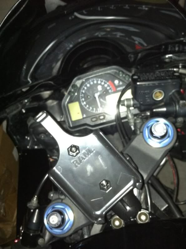 honda cbr500r phone mount