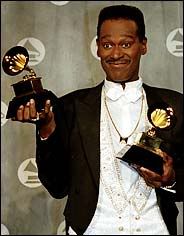Luther Vandross at the 1992 Grammy Awards show.