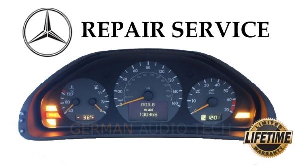 Mercedes r129 instrument cluster repair #6