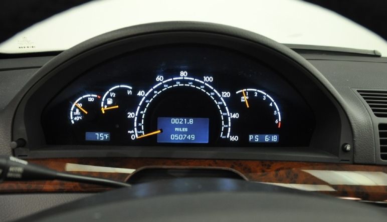 Mercedes benz s430 instrument cluster repair #3