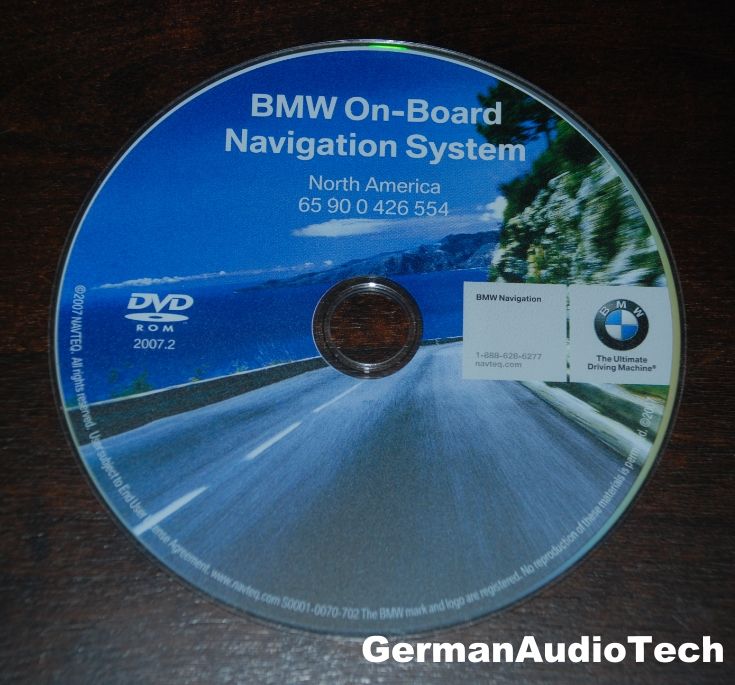 Error in reading map cd dvd bmw #6