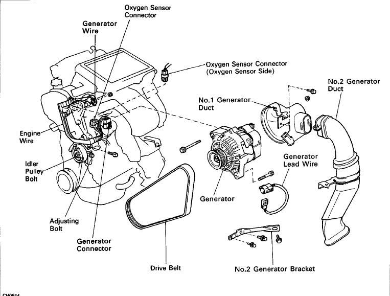 toyota mr2 alternator wiring diagram #6