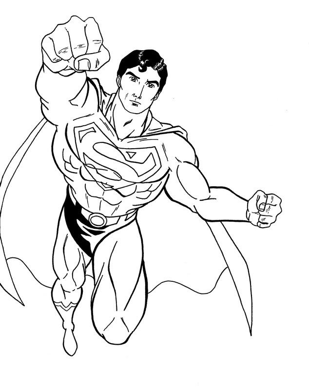 drawings superhero