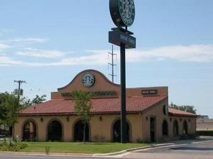 I think this Starbucks used to be a Taco Bell