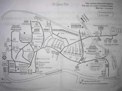 Ashram Map