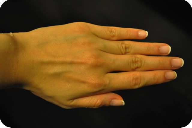 this is my left hand. the lines on my right are kind of wobbly...