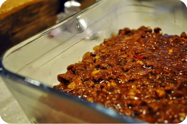 I definitely tasted the filling at this point. More than once.