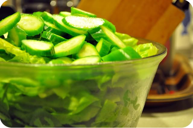 i love fresh cucumbers!