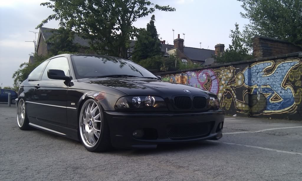 Bmw 330ci with spacers #6