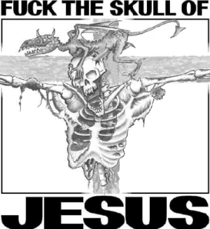 Americans Want to Fuck The Skull of Jesus!