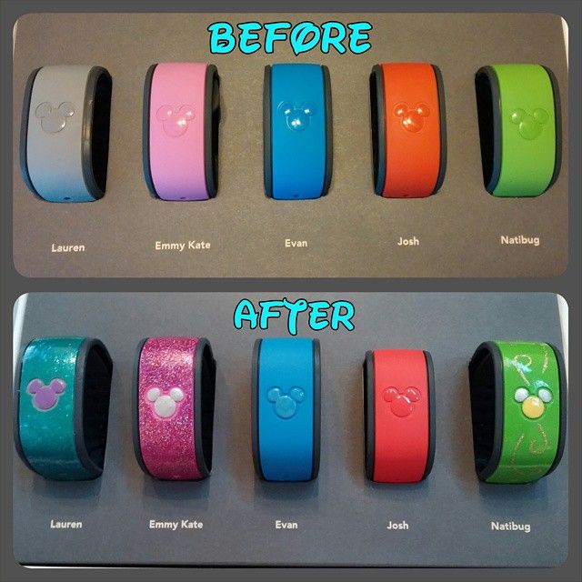 Has Anyone Decorated Their Magic Bands Please Show Us The
