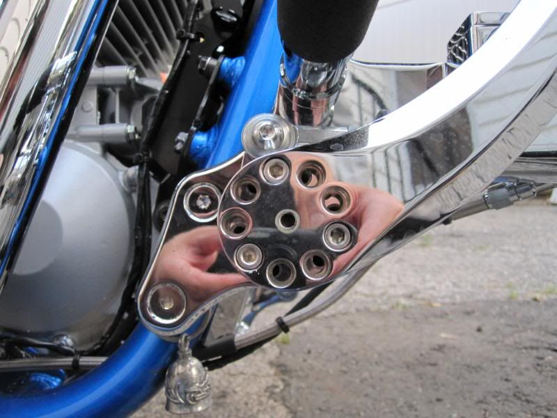 Accutronix 3" forward controls installed. Page 2 Honda Fury Forums