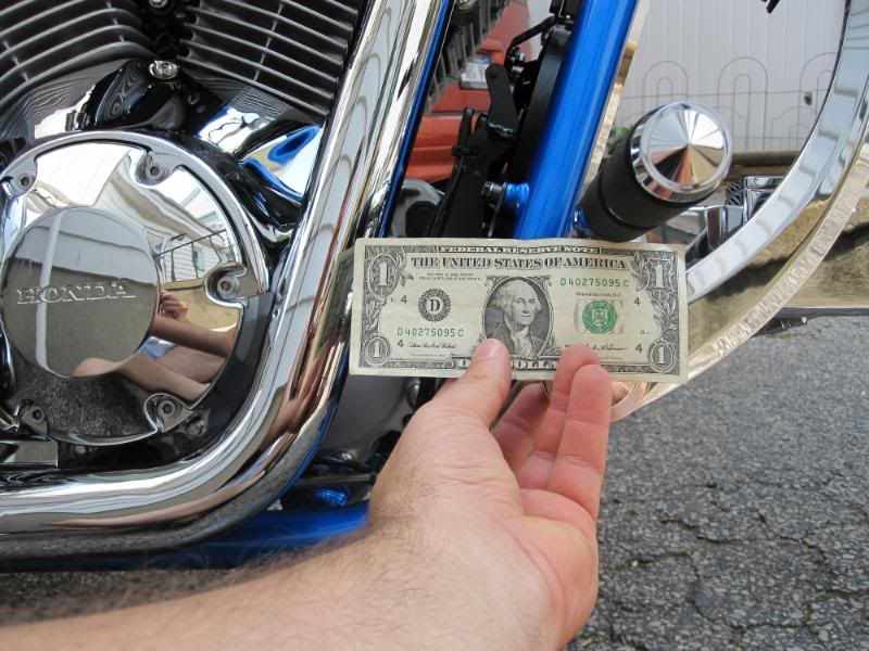 Accutronix 3" forward controls installed. Honda Fury Forums