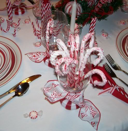 White Chocolate Candy Canes