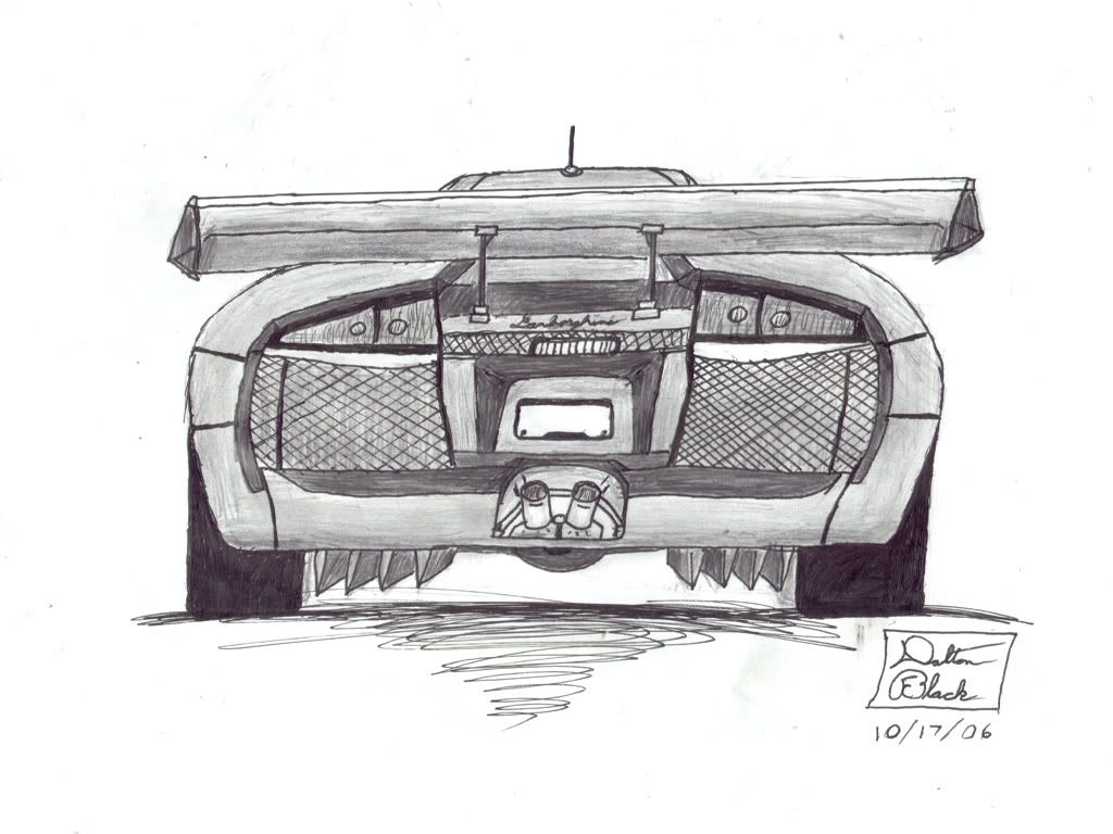 lamborghini sketch