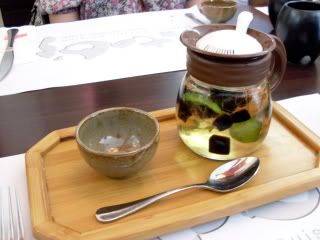 ice grass jelly mint tea Pictures, Images and Photos