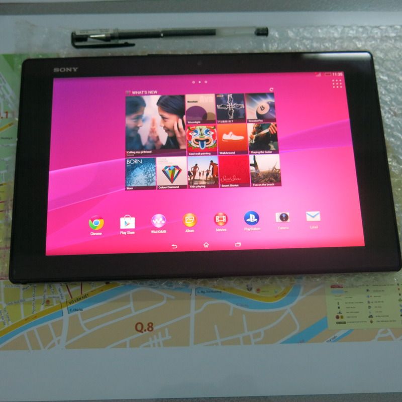 máy tính bảng Sony XPERIA TABLET Z2 verizon 32gb 3g like new 99% tặng case - 6