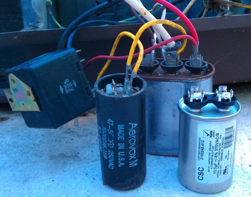 RV.Net Open Roads Forum: Tech Issues: Air conditioning capacitor