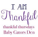 Thankful Thursday