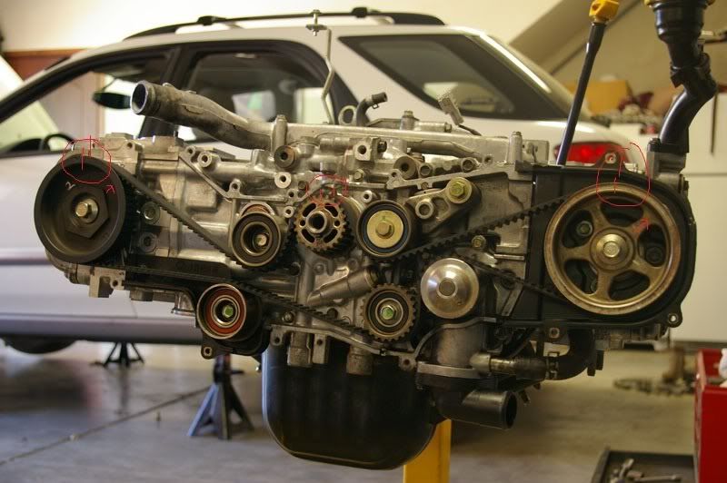 Pinging and Popping after Engine Rebuild Subaru Impreza GC8 & RS