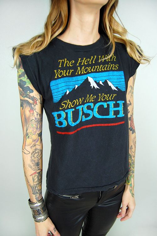 show me your busch shirt