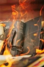 book burn Pictures, Images and Photos