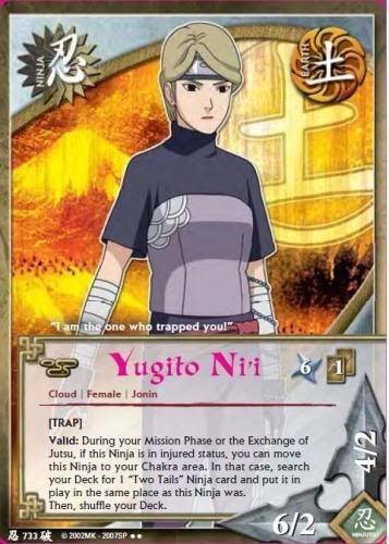 Naruto Shippuden Yugito. Naruto - Collectible Card Game
