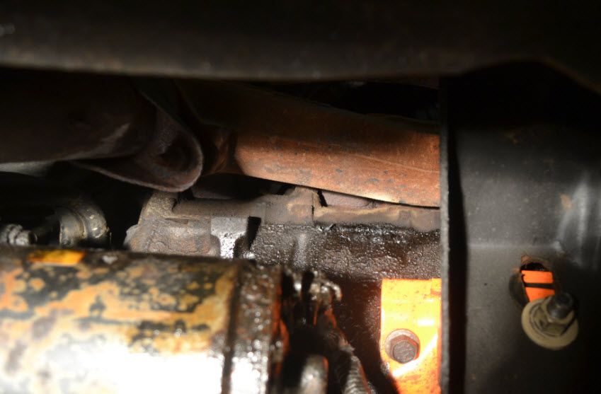 How worried should I be? Oil seeping out at head gasket Ford Truck