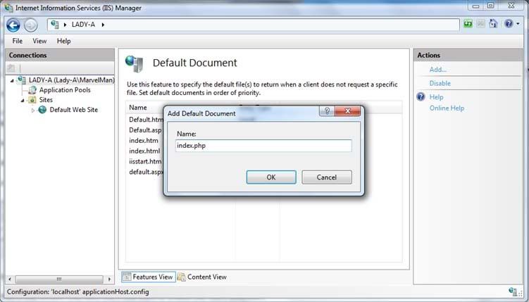 add default doc